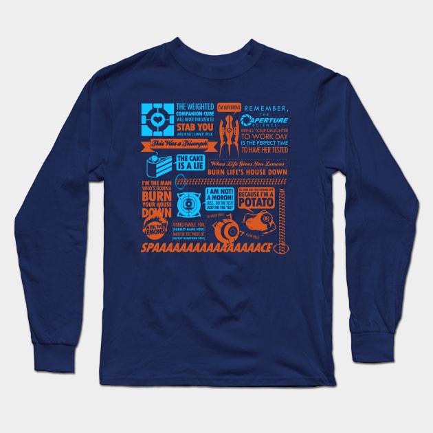 The Shirt is a Lie Long Sleeve T-Shirt by TomTrager